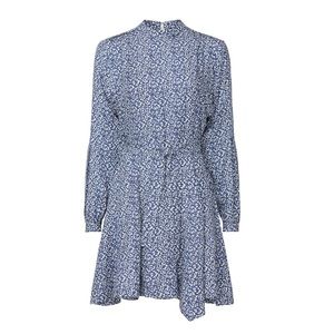 NWOT Derek Lam 10 Crosby Blue Printed Dress